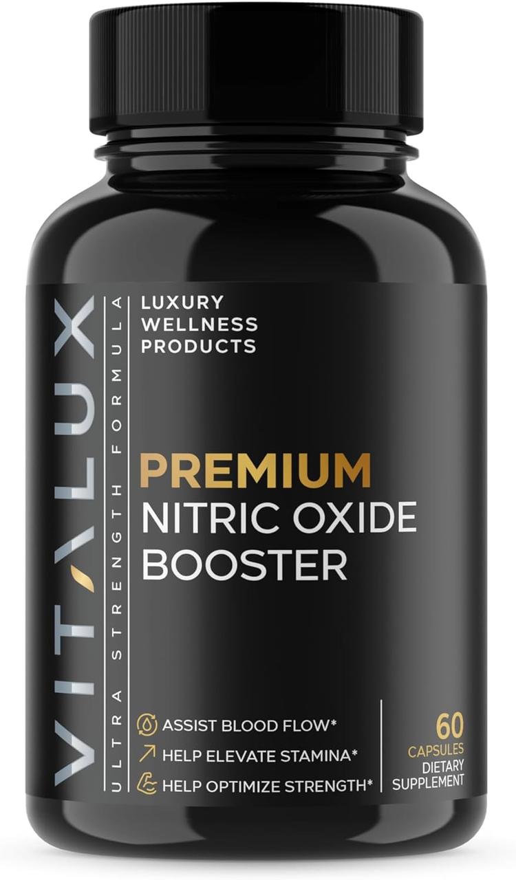 Преміумпідсилювач оксиду азоту EPN Supplements Vitalux Premium Nitric Oxide Booster 60 капсул