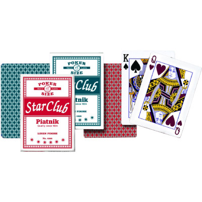 Карты игральные Piatnik Star Club 1 колода х 55 карт PT-138218 ZXC - фото 1 - id-p2199153707