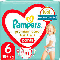 Подгузники Pampers Premium Care Pants Extra Large 15+ кг , 31 шт. 8001090759917 ZXC