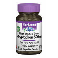 Аминокислота Bluebonnet Nutrition L-Триптофан 500мг, 30 капсул BLB0093 ZXC