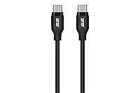 2E Кабель USB-C - USB-C Glow 60W 1m Black Chinazes Это Просто