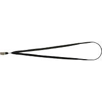 Шнурок для бейджа Buromax с металлическим клипом, черный BM.5427 ZXC