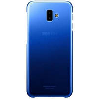 Чехол для мобильного телефона Samsung Galaxy J6+ J610 Gradation Cover Blue EF-AJ610CLEGRU ZXC