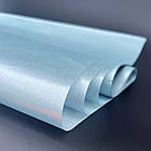 Тішью папір упаковочний Перламутровий блакитний 50 х 70см ( пачка 100 аркушів ), фото 3