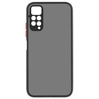 Чехол для мобильного телефона MakeFuture Xiaomi Redmi Note 11 Pro Frame Matte PC+TPU Black MCMF-XRN11PBK