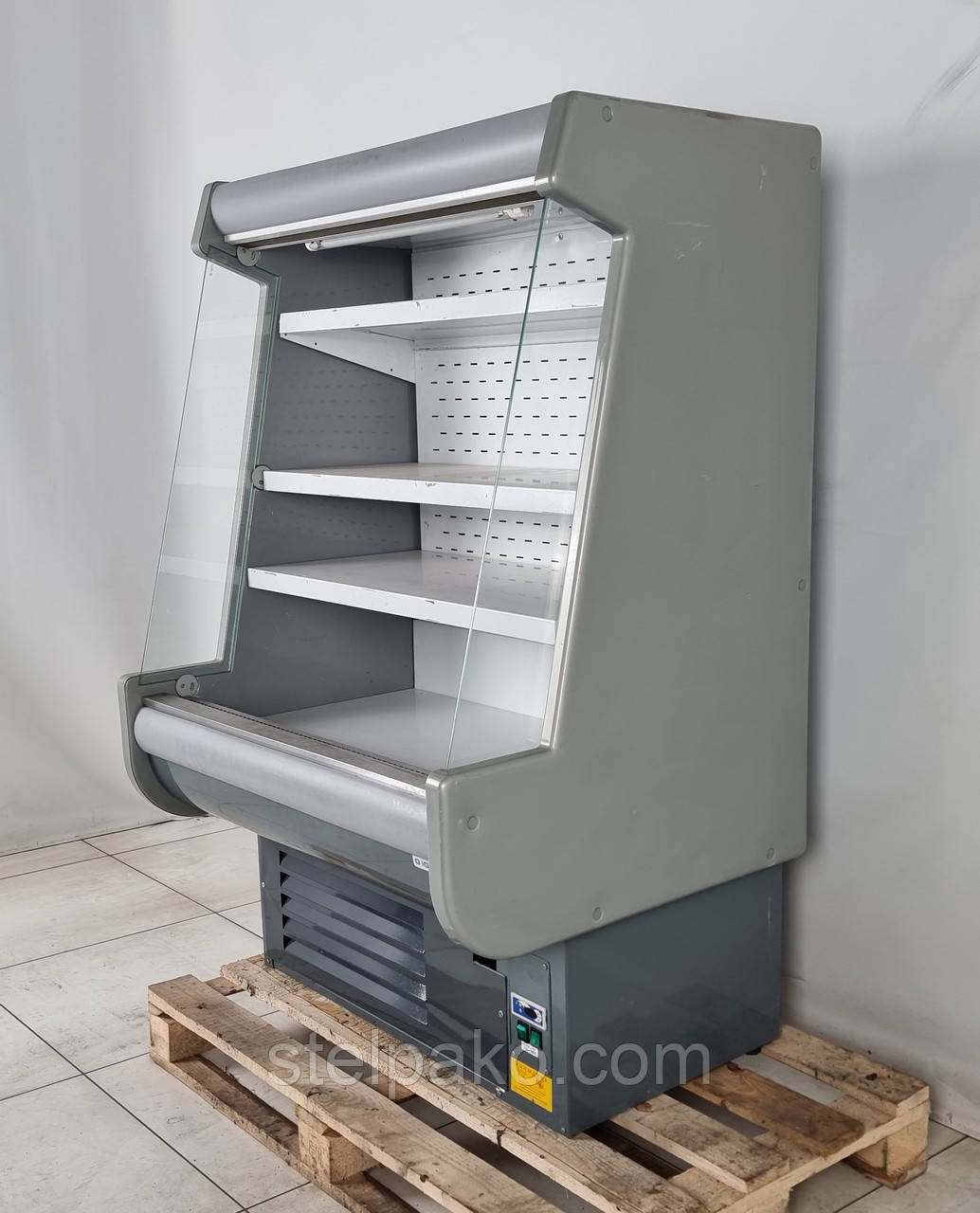 Холодильный регал (горка) «IGLOO RCH 1.0», 1.0 м., (Польша) (+4° +8°), Б/у - фото 3 - id-p2183537409