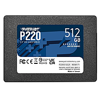 Накопичувач 2.5" SSD 512GB P220 SATA 3.0 P220S512G25(1784523355756)