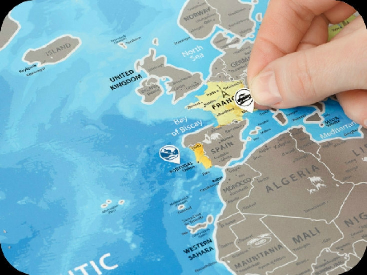 Скретч карта Discovery Map World на английском языке ZXC - фото 4 - id-p2199220875