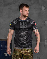 Тактична футболка потоотводящая Slava Ukraini ВТ6619