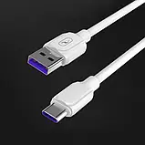 SkyDolphin S56T Кабель USB Type C 5A, 1M, (передавання даних, заряджання), фото 3