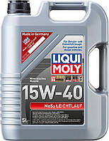 Минеральное моторное масло Liqui Moly MoS2 Leichtlauf 15W-40, 5л(897052412756)