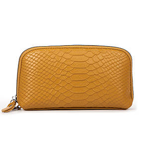 PODIUM Косметичка кожа 60096 yellow