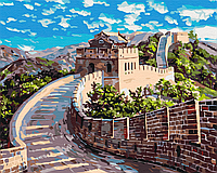 Картина по номерам BrushMe Великая китайская стена 40х50см BS51834 MP, код: 8263577