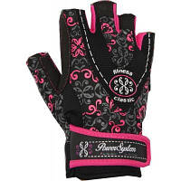 Перчатки для фитнеса Power System Classy Woman PS-2910 S Pink PS_2910_S_Black/Pink ZXC