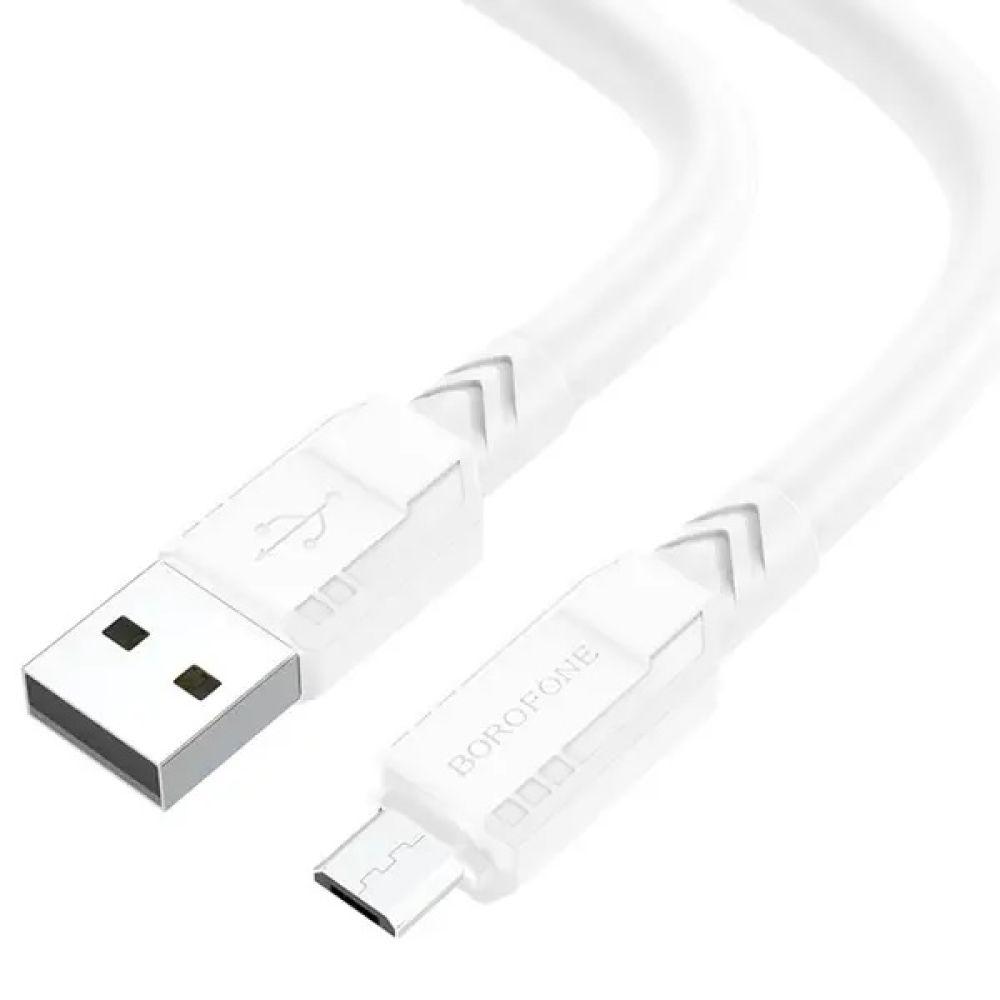 Кабель USB Borofone BX81 Micro Колір Білий