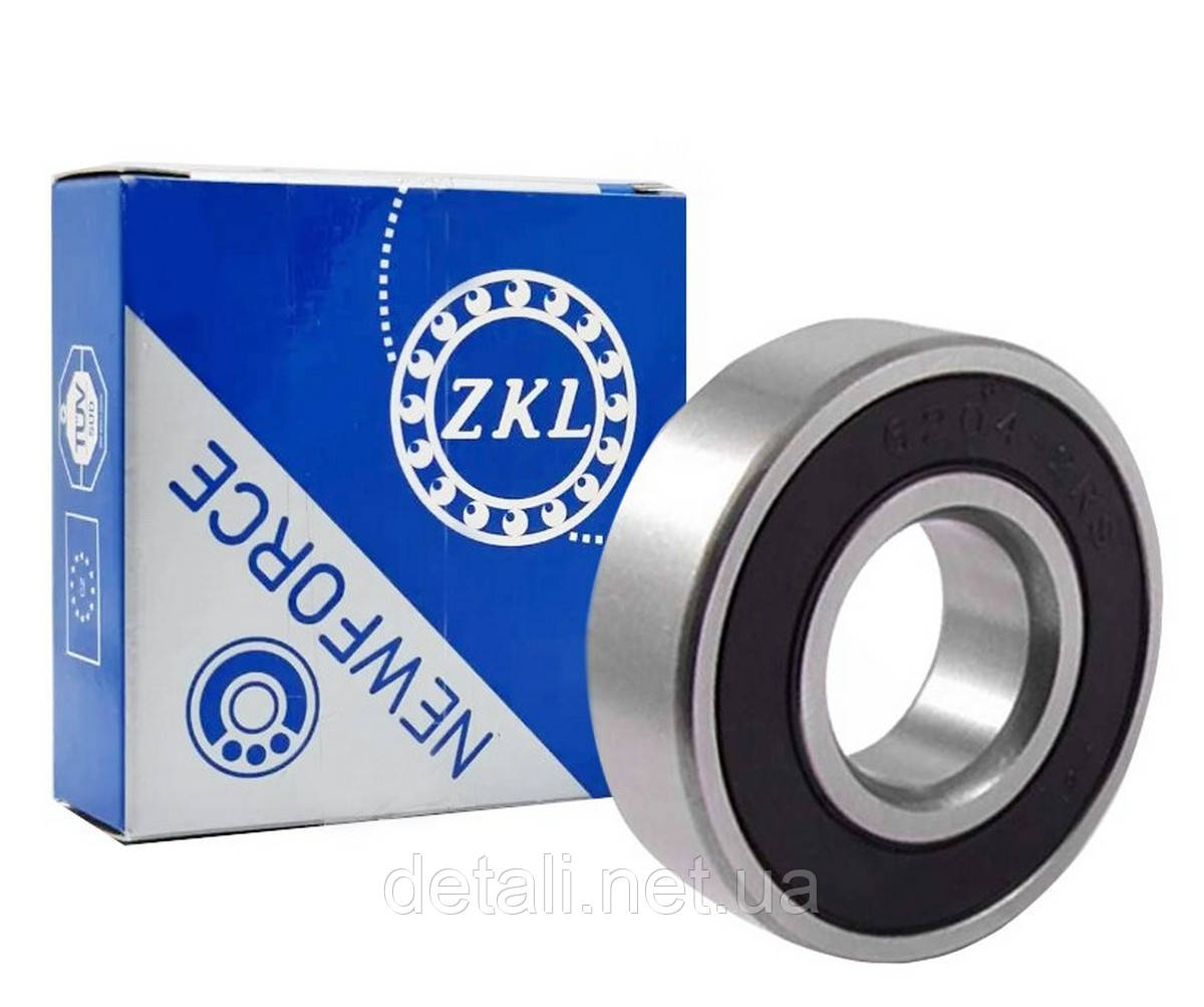 Підшипник ZKL 609 2RS (9*24*7) Чехія гума