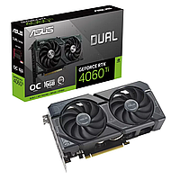 Відеокарта NVIDIA RTX 4060 TI /DUAL/OC/16GB/GDDR6 DUAL-RTX4060TI-O16G(1309036530756)