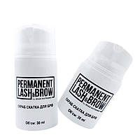 Скраб-скатка для бровей Permanent lash&brow