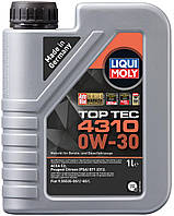 НС-синтетическое моторное масло Liqui Moly Top Tec 4310 0W-30, 1л(897076528756)
