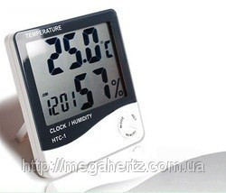 Цифровой термометр часы гигрометр LCD 3 в 1 ZXC - фото 4 - id-p2199255360