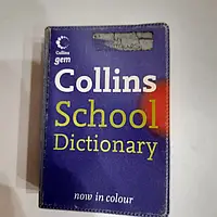 Карманный словарь pocket dictionary Collins School словарик английский
