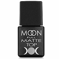 Матовый топ для гель лака Moon Full Top Matte, 8 мл