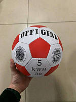 Футбольный Мяч 350 грамм размер №5 Красный