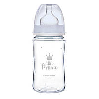 Бутылка антиколиковая 240мл пластик с широким отверстием Canpol babies Easystart Royal Мальчик