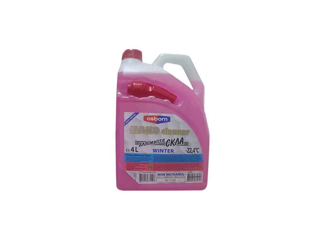 Рідина для омивання скла NANO Cleaner OSBORN -22,4℃ 4л/3,7кг Marshmallow ТМ ОК, фото 1
