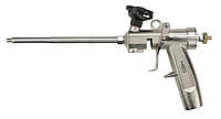 Neo Tools 61-011 Пистолет для монтажной пены с латунной головкой, алюминий покрытый никелем, сатиновая отделка