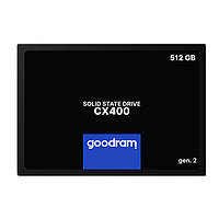 SSD 512GB GoodRAM CX400 SATA III 2.5" 3D NAND