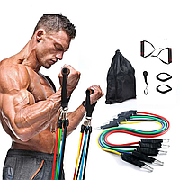 Набор резинок для фитнеса эспандеры Тренажер для домашних тренировок