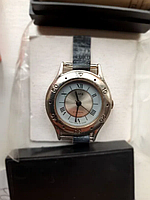 Механические наручные женские часы ЗОРЯ 21 камней 1993 г. без ремешка царапинка на стекле