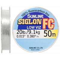Флюорокарбон Sunline SIG-FC 50 м 0.38 мм 9.1 кг повідцевий 1658.01.44 ZXC