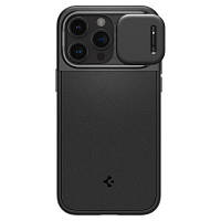 Чохол для мобільного телефона Spigen Apple iPhone 15 Pro Max Optik Armor MagFit Black ACS06599 ZXC