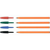 Ручка шариковая Bic Orange, ассорти, 4шт в блистере bc8308541 ZXC
