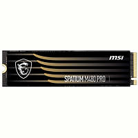 Накопитель SSD 1TB MSI Spatium M480 Pro M.2 2280 PCIe 4.0 x4 NVMe 3D NAND TLC (S78-440L1G0-P83)