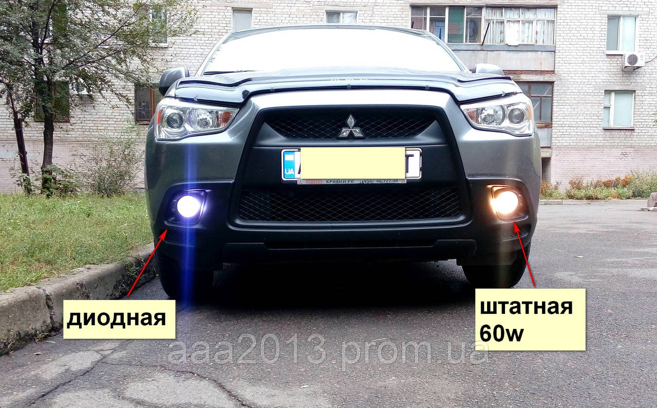Денні ходові габаритні вогні LED лампа H11(Н8,Н9), ПРОТИТУМАНКИ (ID ...