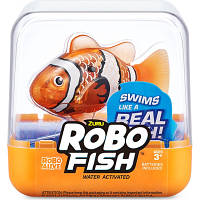 Интерактивная игрушка Pets Robo Alive S3 - Роборыбка оранжевая 7191-5 ZXC
