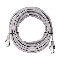 2E Патч-корд САТ 6, FTP, 5м, 26AWG, RJ45, 7/0.16, Cu, LSZH, серый Chinazes Это Просто