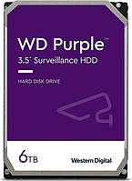 WD Жесткий диск 6TB 3.5" 256MB SATA Purple Surveillance Chinazes Это Просто