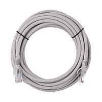 2E Патч-корд САТ 6, UTP, 5м, 26AWG, RJ45, 7/0.16, Cu, LSZH, серый Chinazes Это Просто