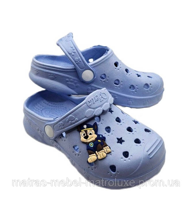 Крокси дитячі Verta 81 блакитний (6 пар 24/25-32/33)