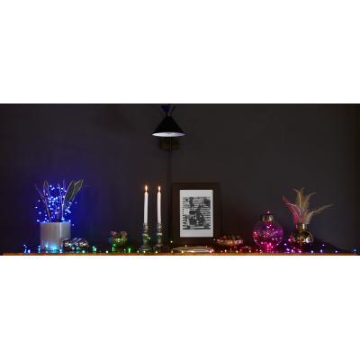 Гирлянда Twinkly Smart LED Strings RGB 600, BT + WiFi, Gen II, IP44 кабель че TWS600STP-BEU ZXC - фото 7 - id-p2199255686