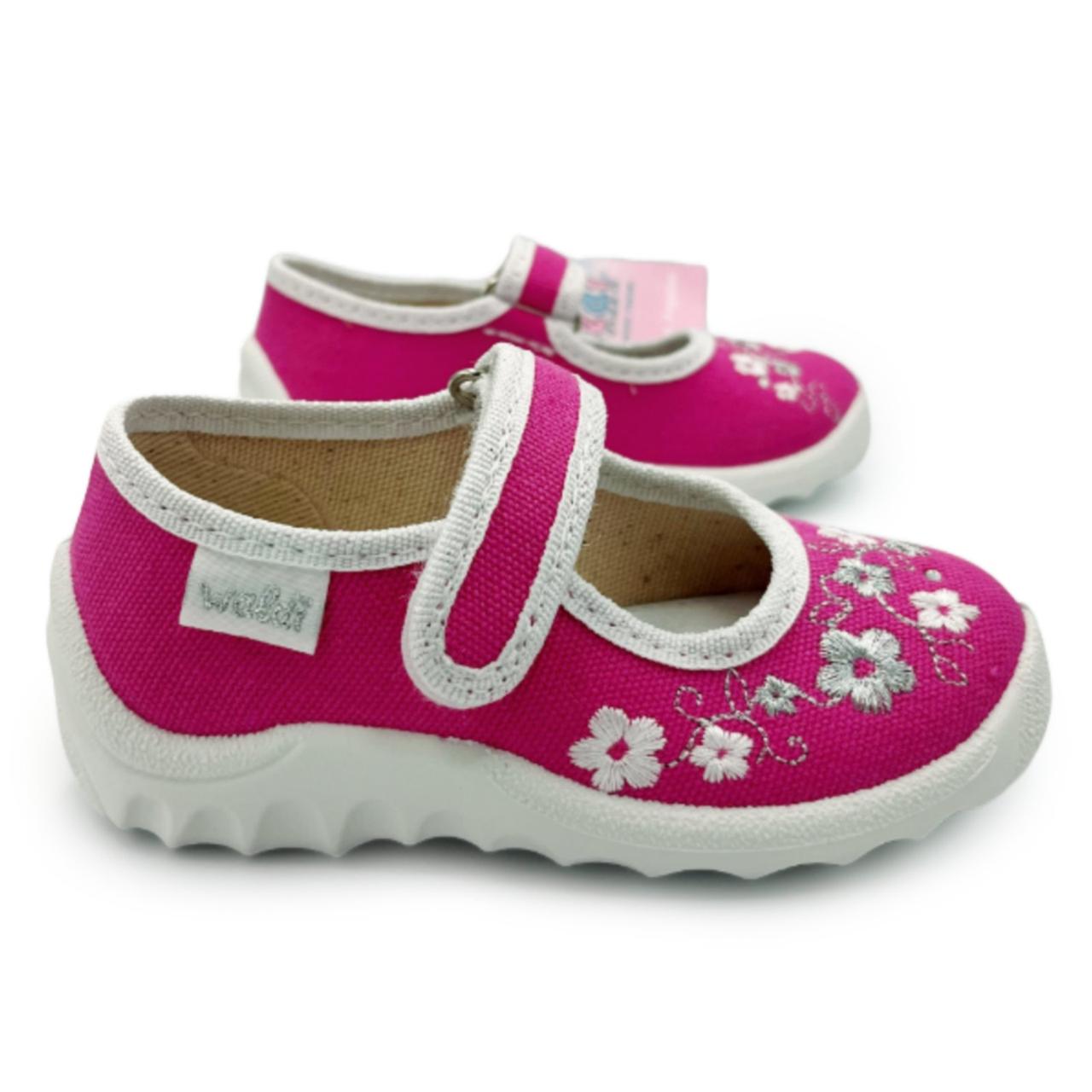 Тапочки дитячі для дівчинки Waldi 27p