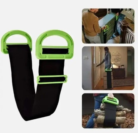 Універсальний регульований ремінь для перенесення ваг BELT  із ручками, фото 1