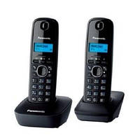 Радіотелефон DECT (сірий)+ Дод. Слухавка KX-TG1612UAH PR1