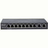 Маршрутизатор Ruijie Reyee RG-EG210G-P (1xGE WAN, 3xGE WAN/PoE+ LAN, 6xGE PoE+ LAN, max PoE 70W, VPN, Ruijie