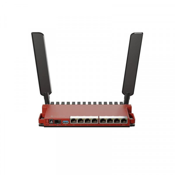 Бездротовий маршрутизатор MikroTik L009UiGS-2HaxD-IN (AX600, WiFi6, 8xGE, 1xSFP, 1xUSB 3.0, підтримка 3G/4G