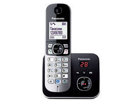 Радіотелефон DECT + АВ (чорний) KX-TG6821UAB PR1